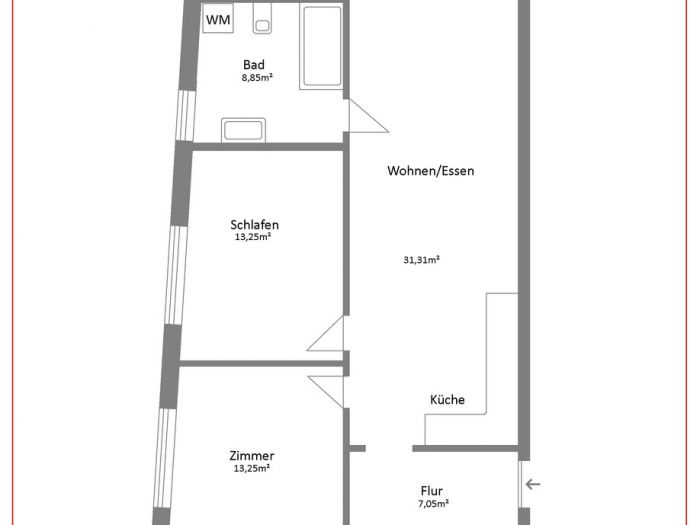 3 Zimmer-Garten-Wohnung - München - ca. 84 qm