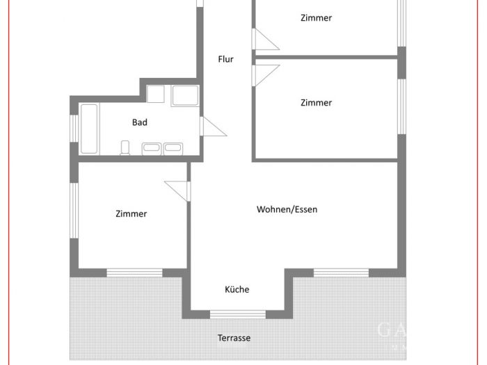 4 Zimmer-Garten-Wohnung - München - ca. 118 qm