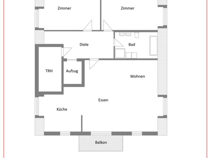 3 Zimmer-Dachgeschoss-Wohnung - München - ca. 126 qm